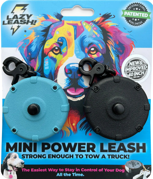 Safe & Easy Lightweight Heavy-Duty Mini Clip-On Adjustable Power Leash!