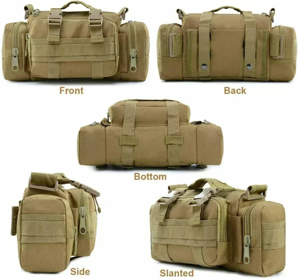 Tactical Military Molle Chest Fanny Pack Backpack