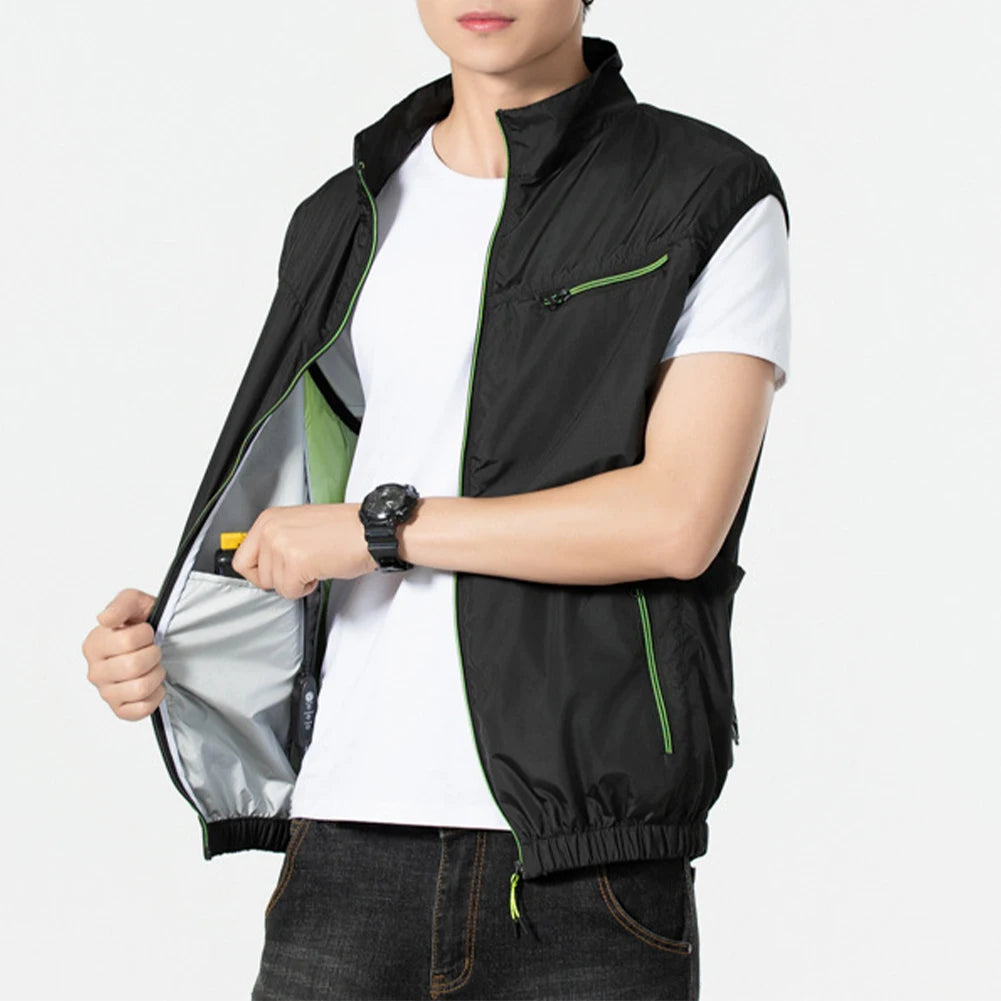 Cooling Vest Air Conditioner Heat Resistant  Vest