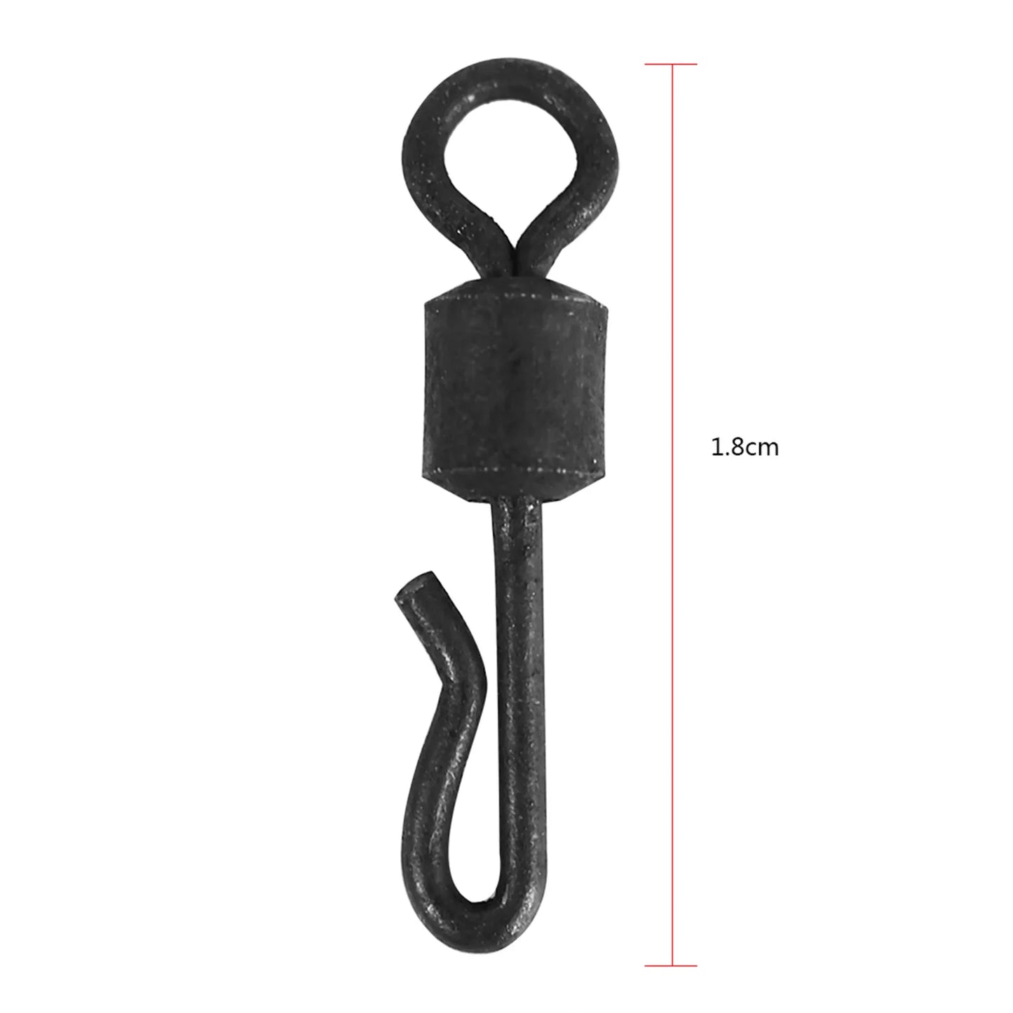 25pcs Q shaped Quick Change Swivels