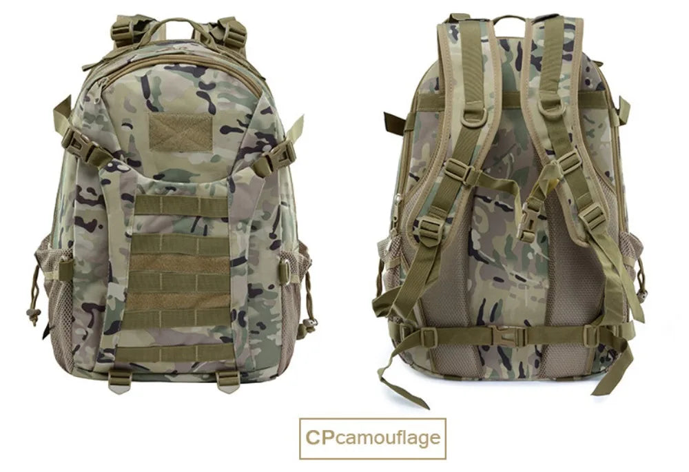 waterproof Tactical Camping Hiking Backpack Sling Shoulder Bag