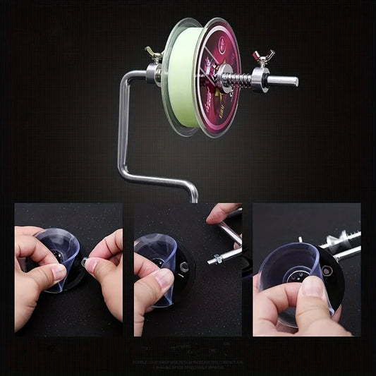 1Pc Aluminum Alloy Fishing Line Winding Machine,