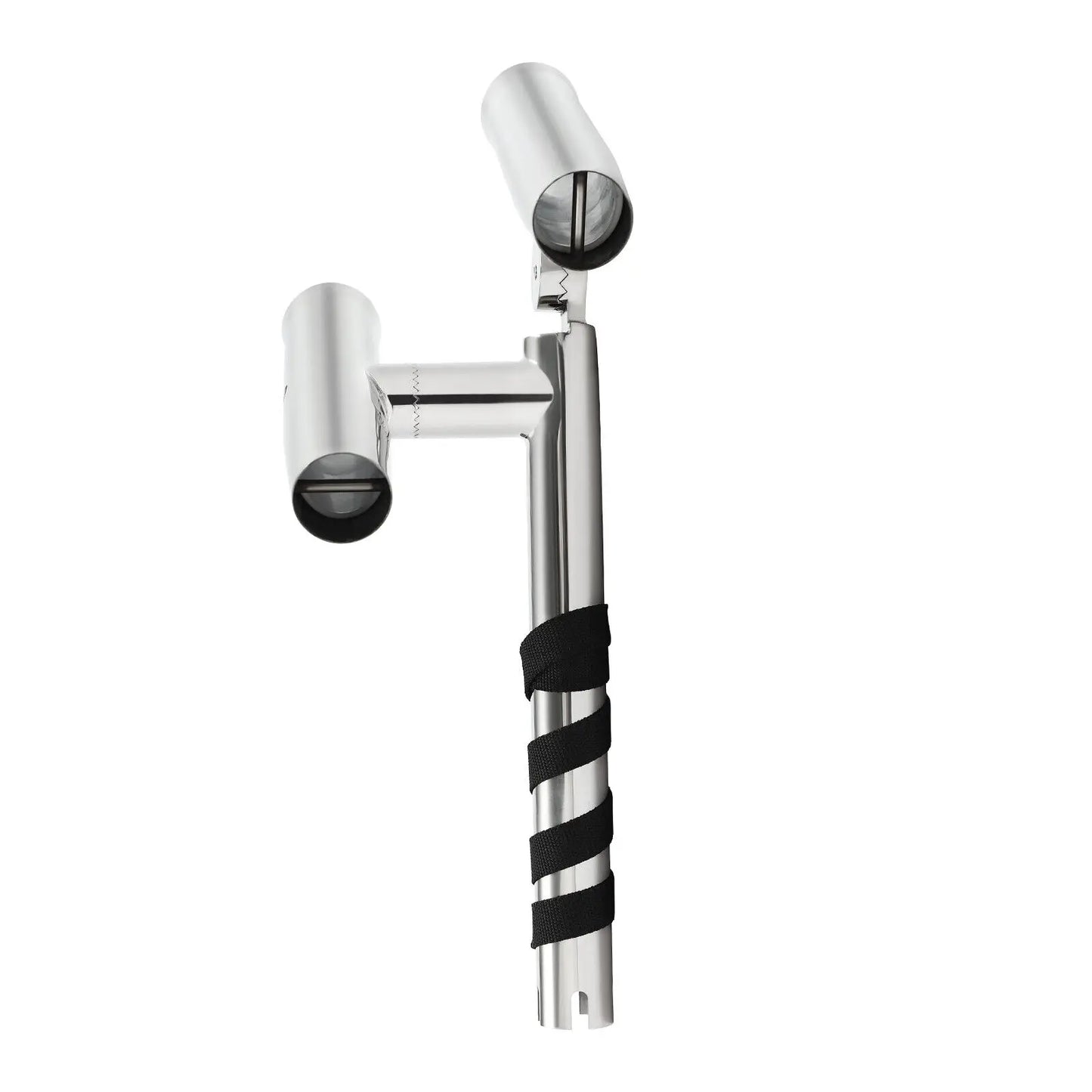 2X Boat Double Angle Fishing Rod Holder Stainless Steel Outrigger Adjustable