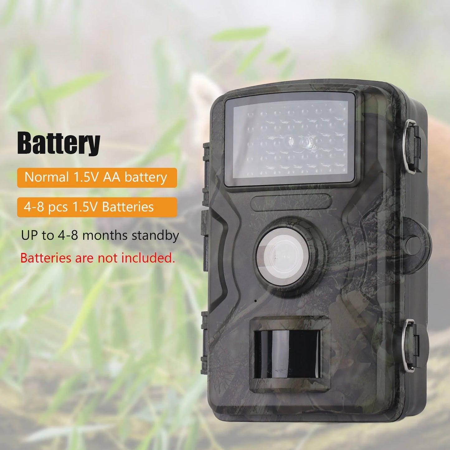 1080P  Infrared Night Vision Mobile Monitoring  Waterproof Trail Camera