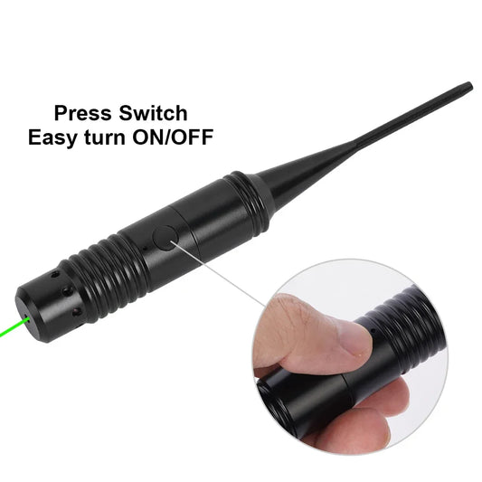 Tactical Laser Collimator Sight Kit for Rifle & Pistol Parallel Calibration