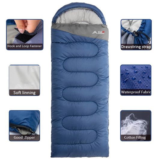 Camping Sleeping Bag Ultralight Waterproof Warm