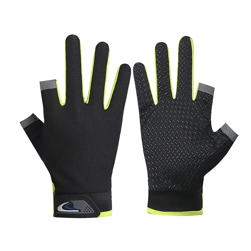 Winter Fishing Gloves 2 Cut Fingers Fishing Wear