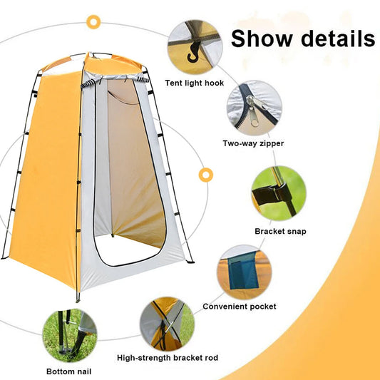 Portable Privacy outdoor  Tent Shower Waterproof Changing Room