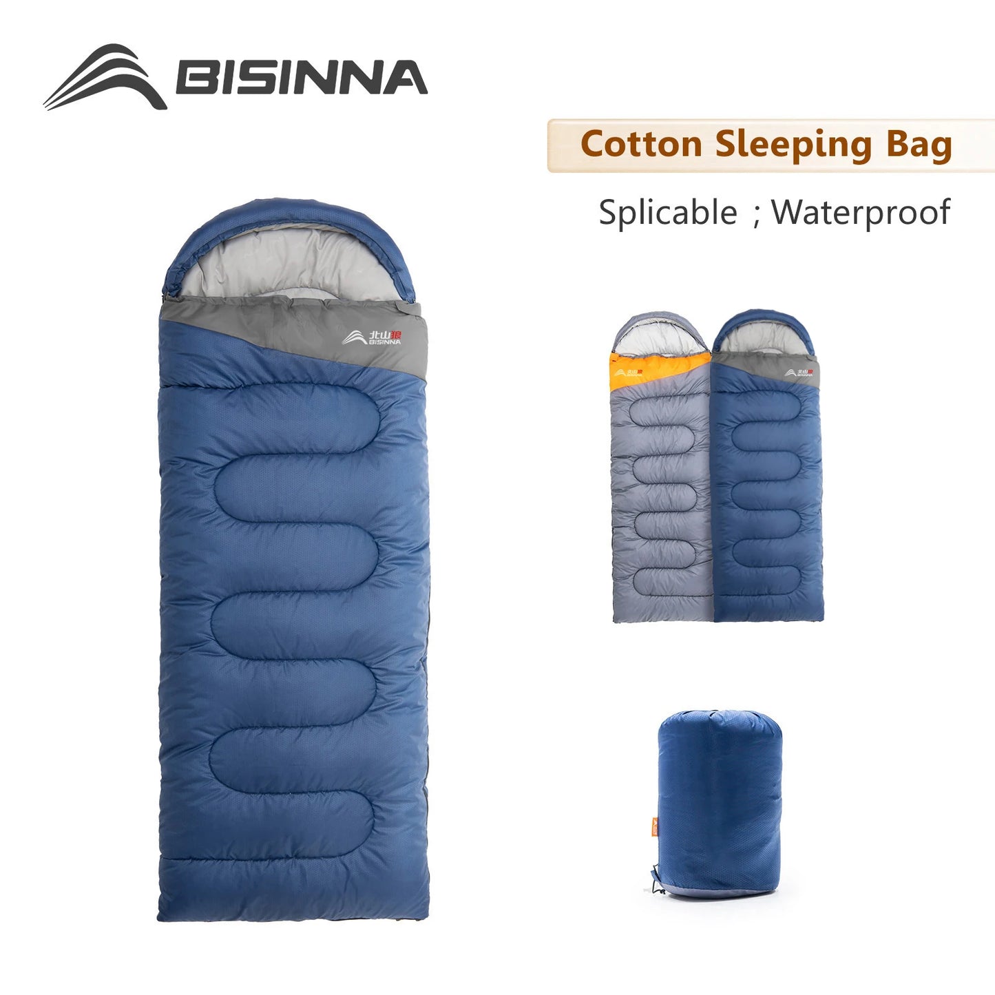 Camping Sleeping Bag Ultralight Waterproof Warm