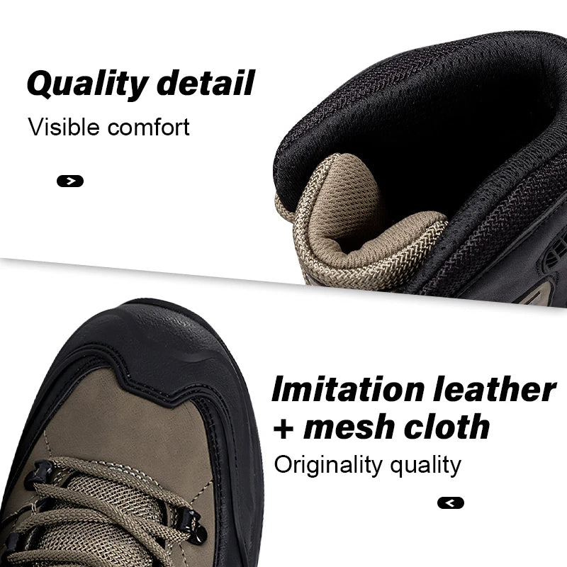 Men's mountain climbing  hiking boots,