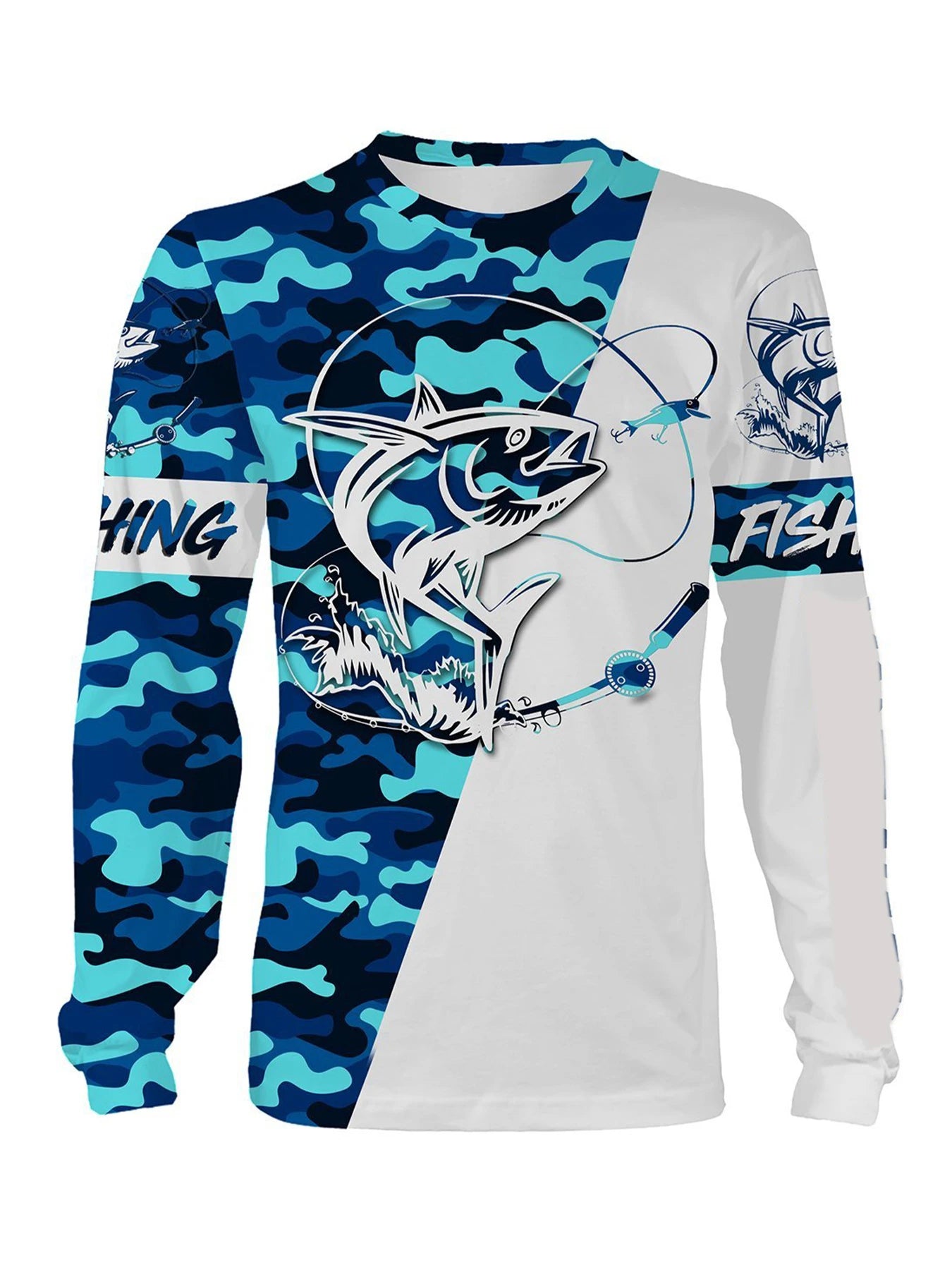 Men Long Sleeve Hunting Jersey