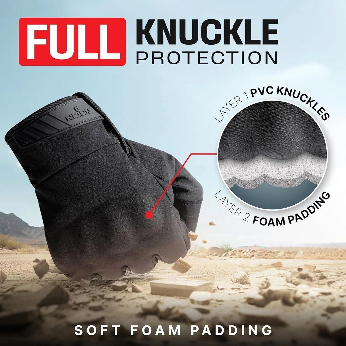 Tactical Touchscreen Gloves for Hunting  or Hiking