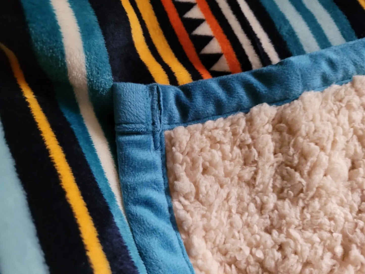 Lightweight Throw 50'' X 60'' Blanket - Bohemian Soft Plush Flannel Throw