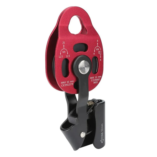 Aluminum Heavy Duty Single Swivel Rope Pulley Block for 8-12mm Rope