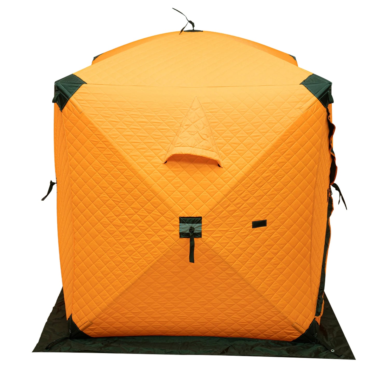 Insulated Ice Fishing Tent Thermal Shelter Windproof Freestanding for 1-2 People