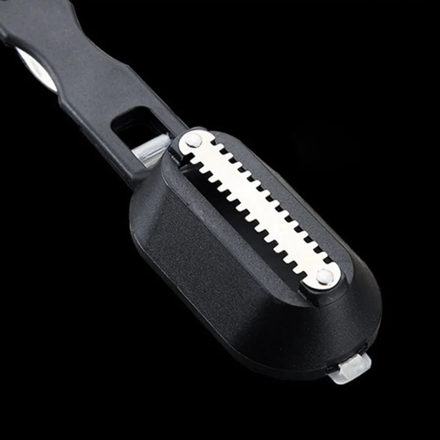 fish skin scale scraping brush