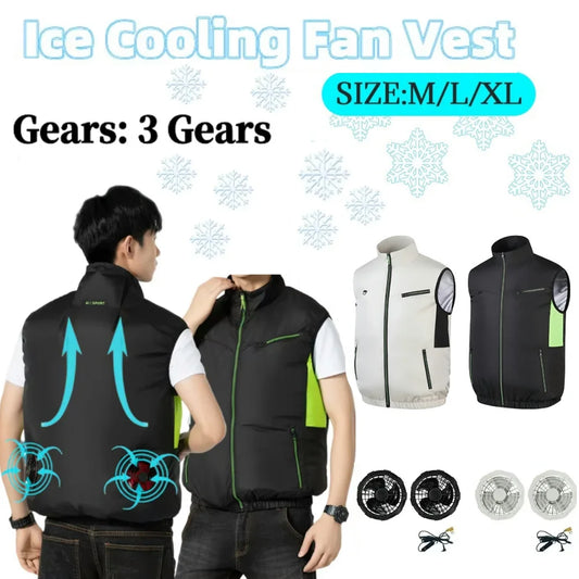 Cooling Vest Air Conditioner Heat Resistant  Vest