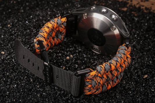 Compatible With Garmin, Paracord Watch Band
