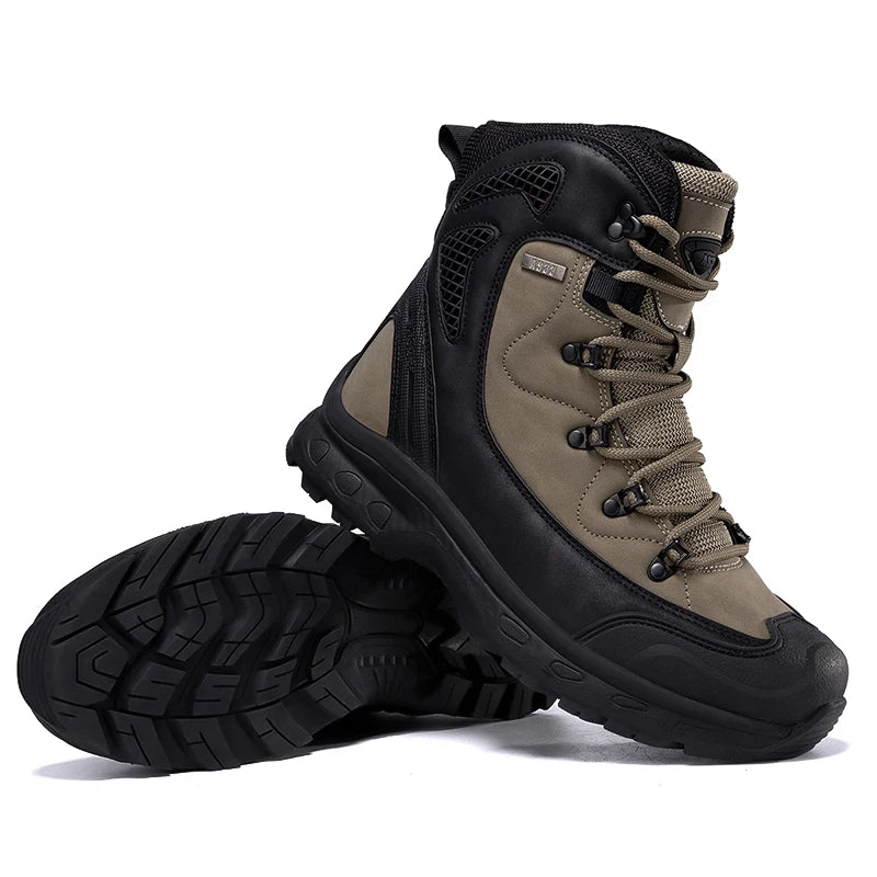 Men's mountain climbing  hiking boots,