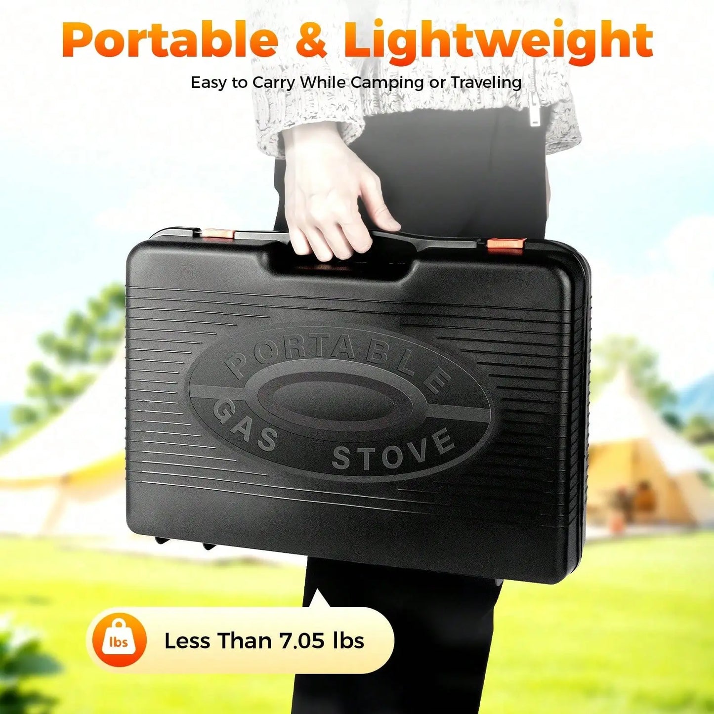tabletop Gas Grill Stove ,for Outdoor Camping