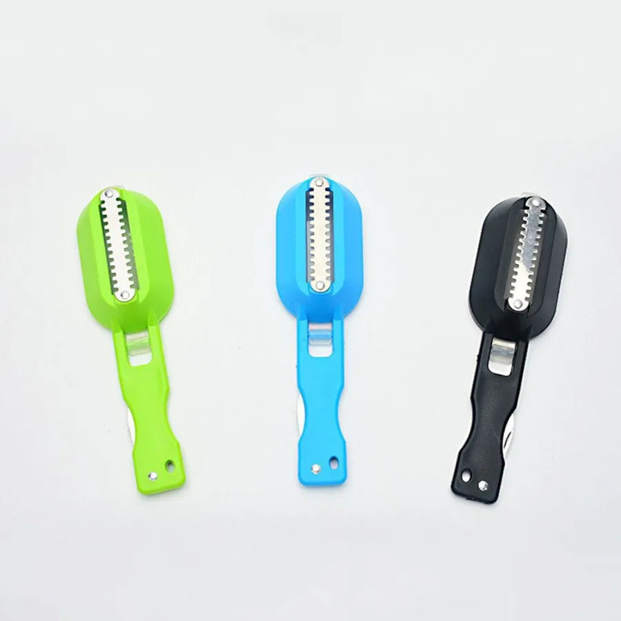 fish skin scale scraping brush