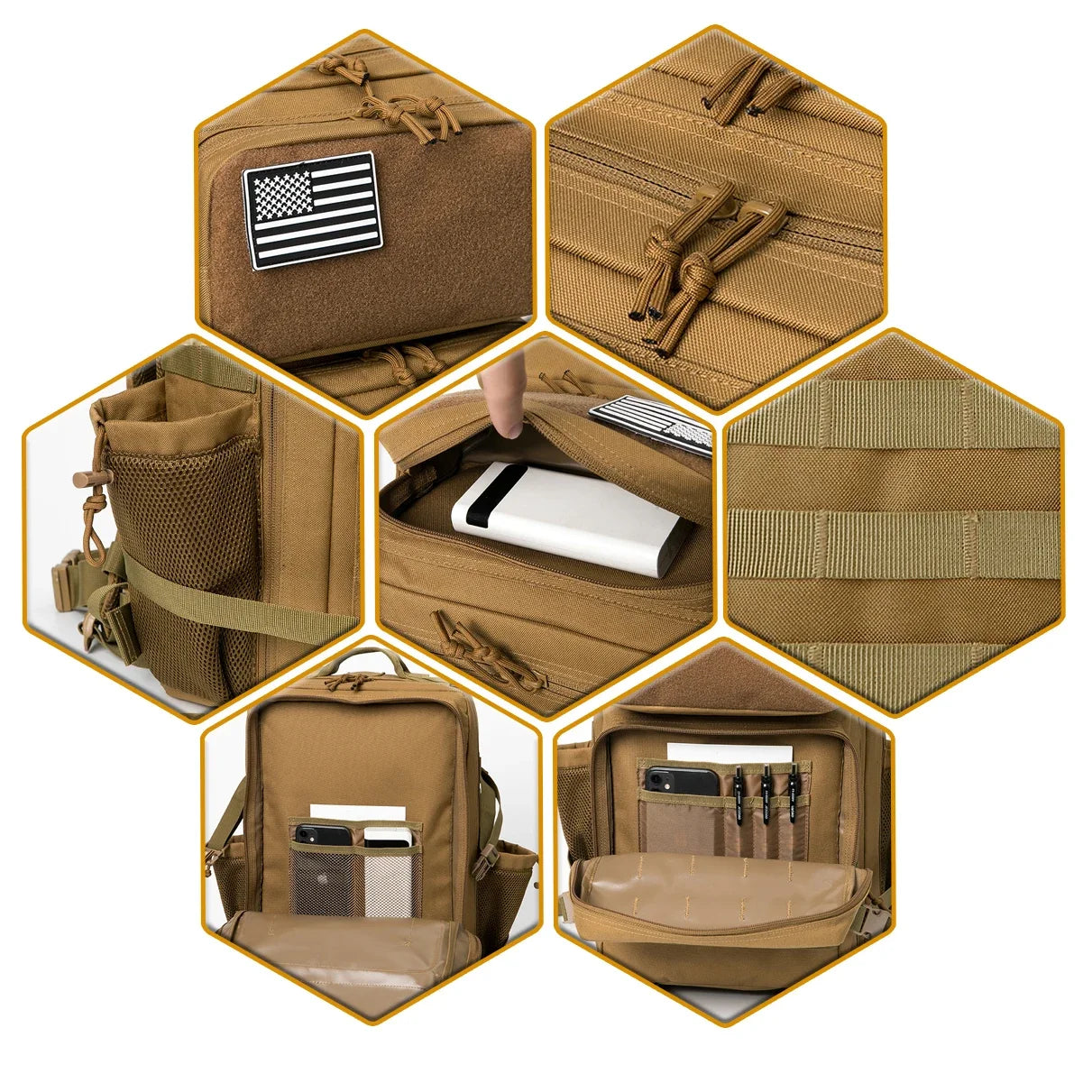 45L Tactical Backpack for Men  Outdoor