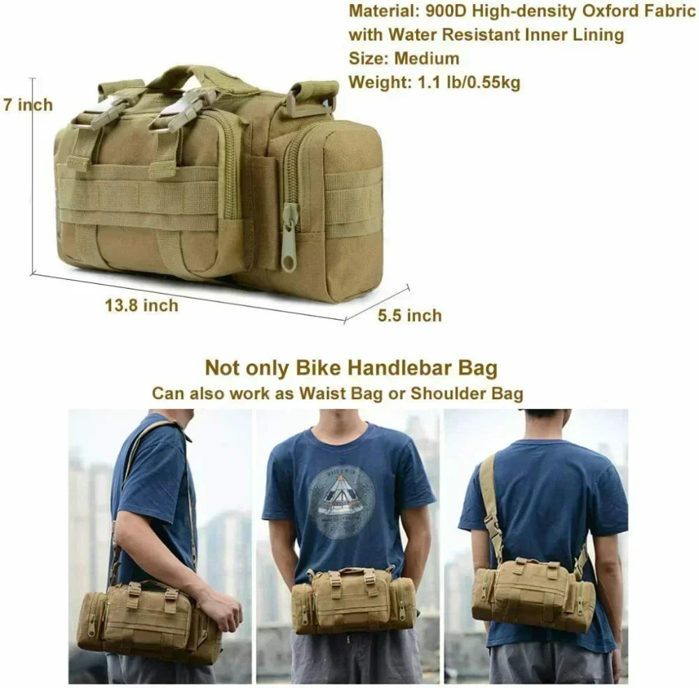 Tactical Military Molle Chest Fanny Pack Backpack