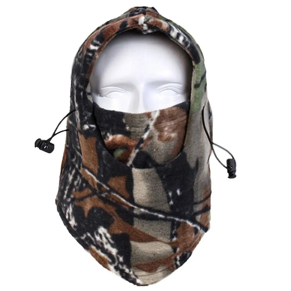Thermal Fleece Ski Mask Neck Warmer Hoods