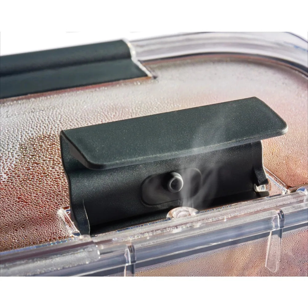 10-Piece Set, Leak-Proof Clear Food Storage Containers