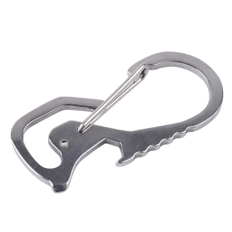 Multifunctional Screwdriver Carabiner Cap Lifter Hex Driver Bottle Opener