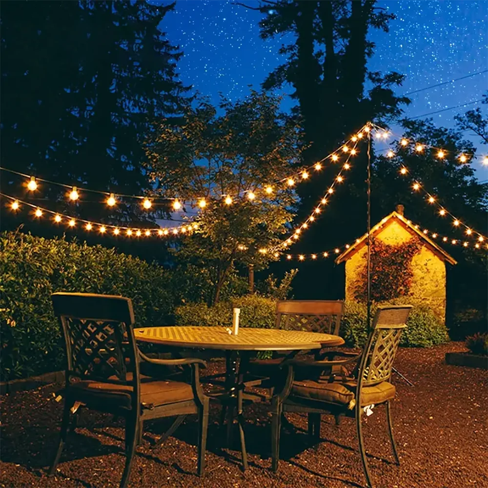 LED Outdoor Waterproof  Light String   App Control 3 Lighting Modes