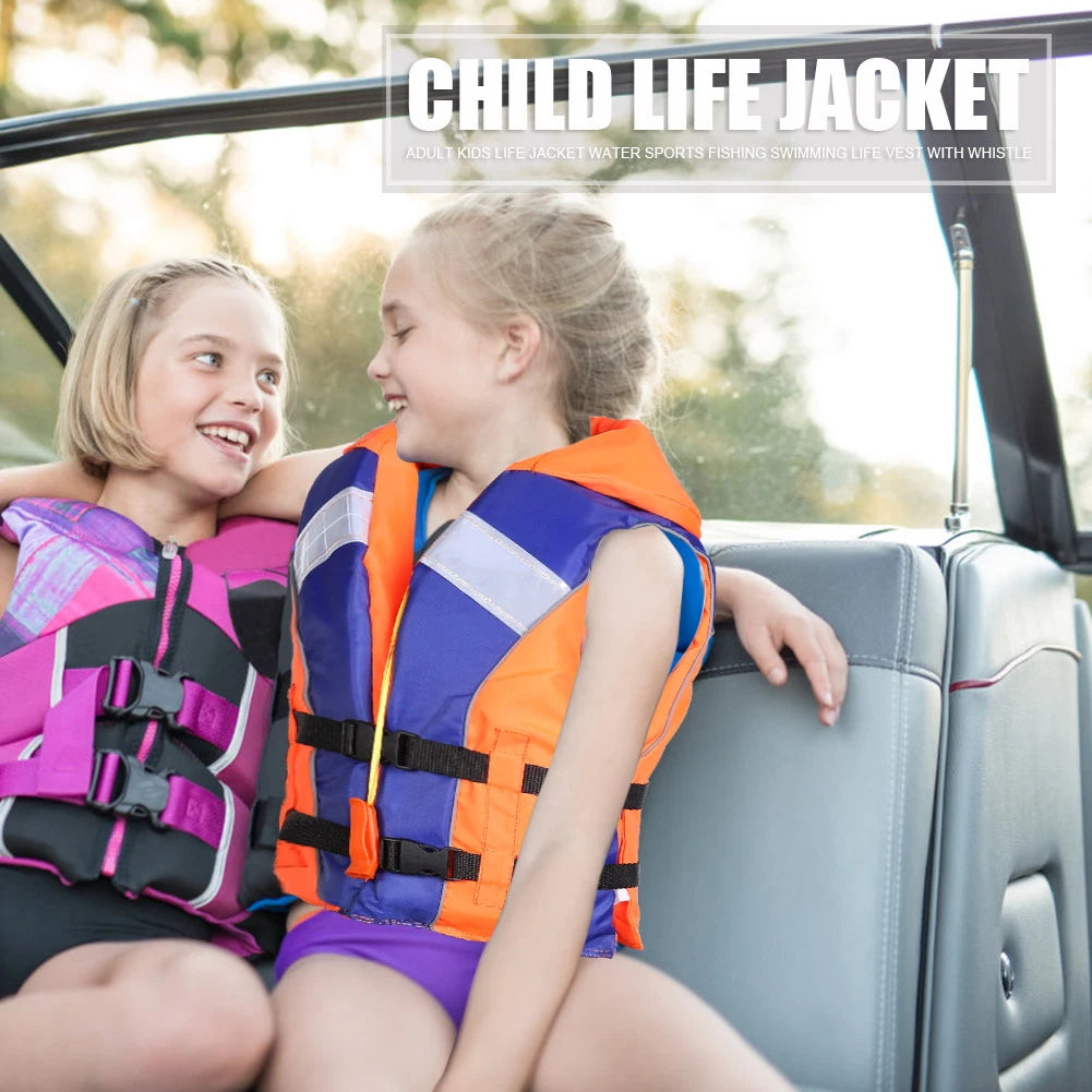 Kids Life Jacket  Life Vest with Whistle