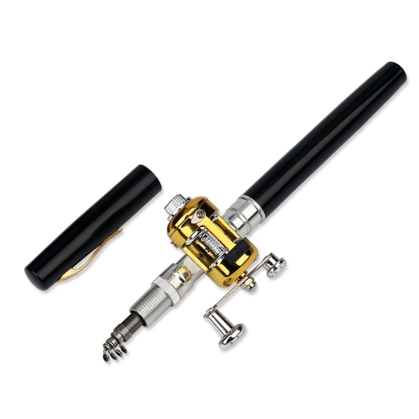 Mini Fishing Rods  Telescopic Aluminium Alloy Lure Rod
