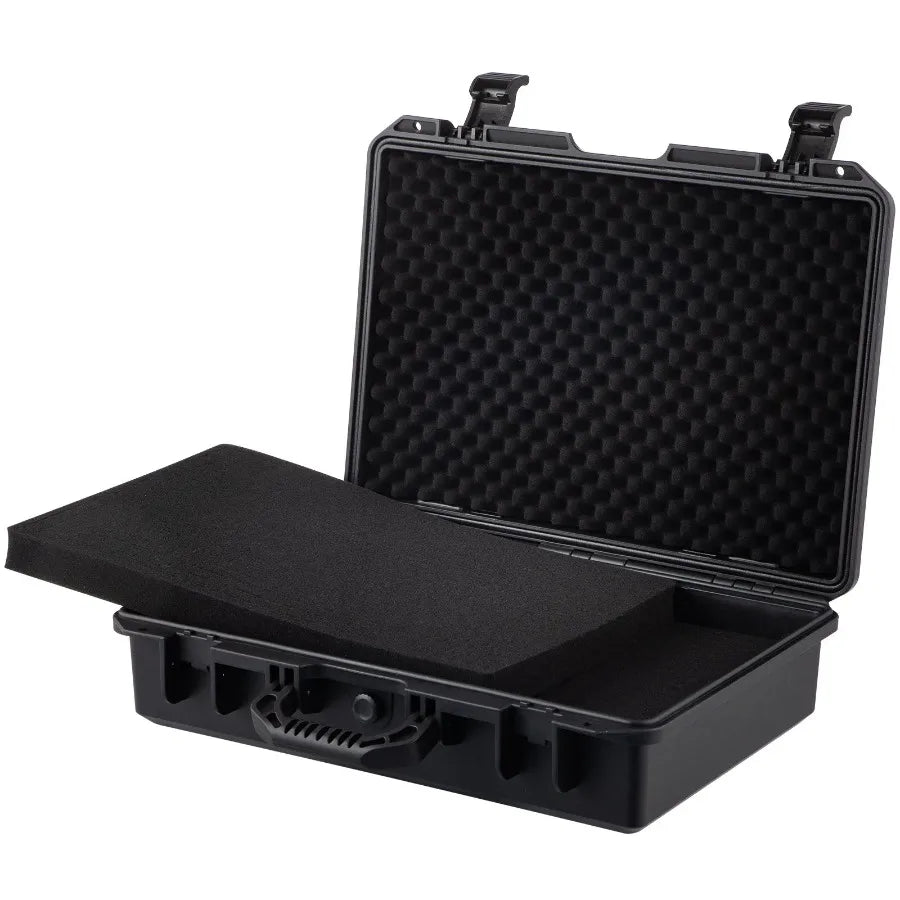 Waterproof Hard Case 19 x 14 x 5 Inches with Customizable Foam Shockproof  for Pistol