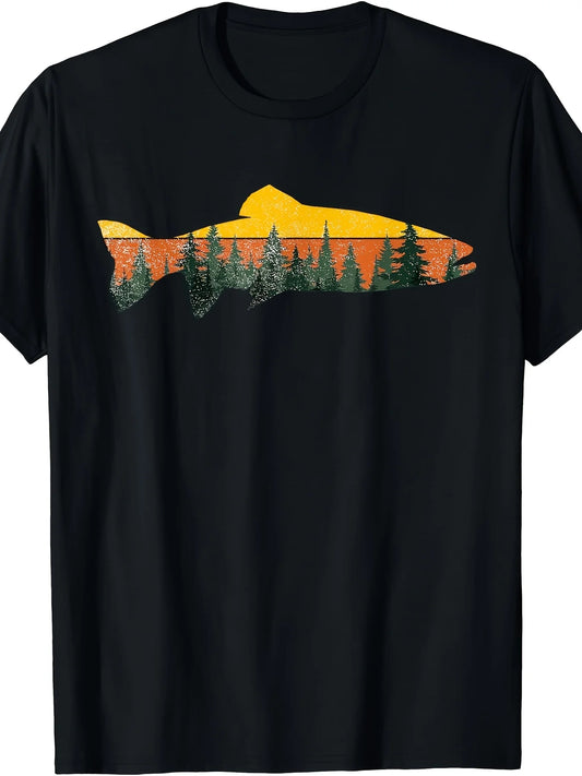 Trout Fly Fishing Fisherman T-Shirt