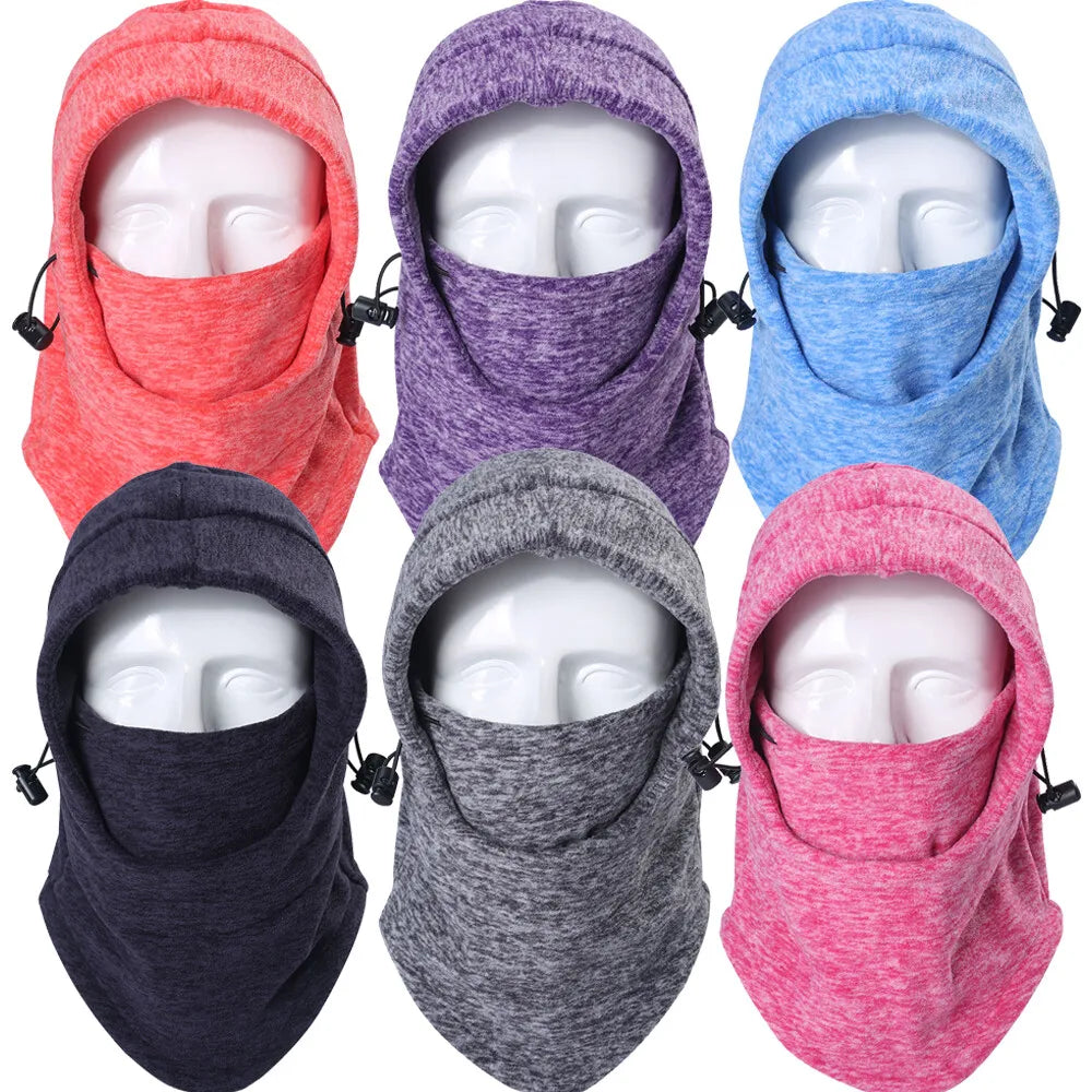 Winter Fleece Windproof  Full Face Scarf
