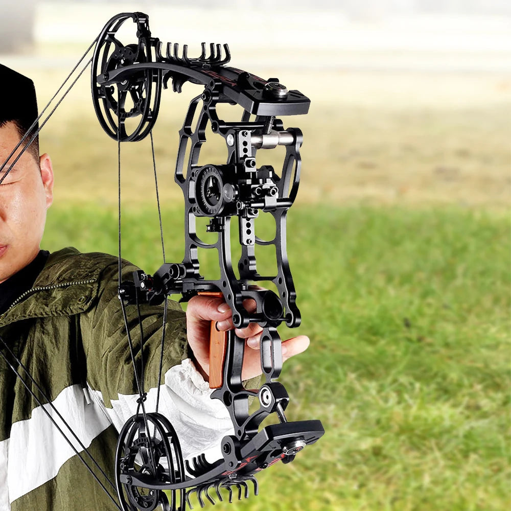 New dual-purpose bow pulley bow and arrow steel ball bow with high precision