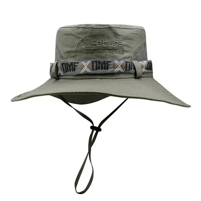 men's summer bucket hat for UV protection