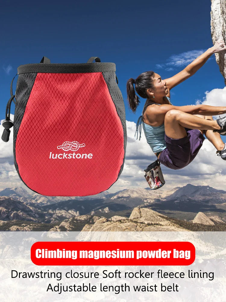 Chalk Bag Waterproof  Adjustable Belt  for Outdoor Climbing