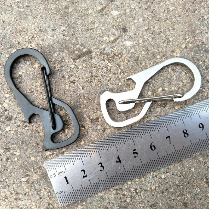 Multifunctional Screwdriver Carabiner Cap Lifter Hex Driver Bottle Opener