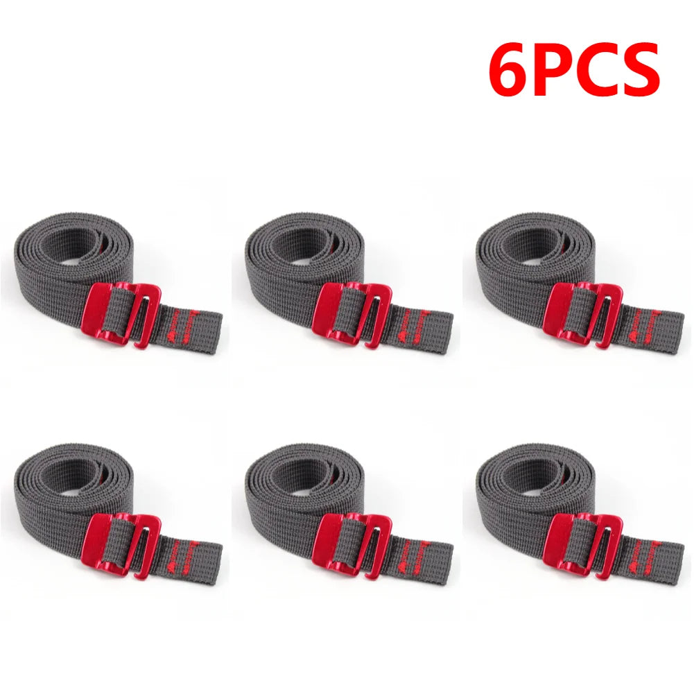 3-10PCS 1.5M Cord Tape Nylon Rope with Quick Release Hook