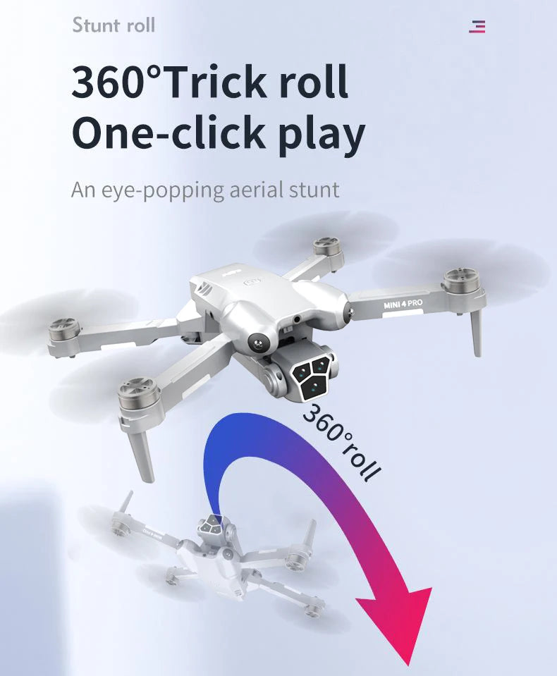 H10 drone, 8K camera intelligent obstacle avoidance, optical flow positioning, precise hovering shooting,