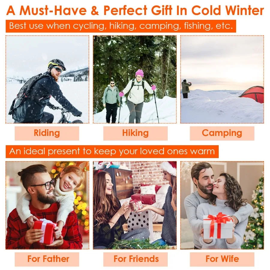 Electric Heated Scarf USB Heating Neck Wrap Unisex Winter Heated Neck Shawl Soft Warm Scarves w 3 Heating Modes