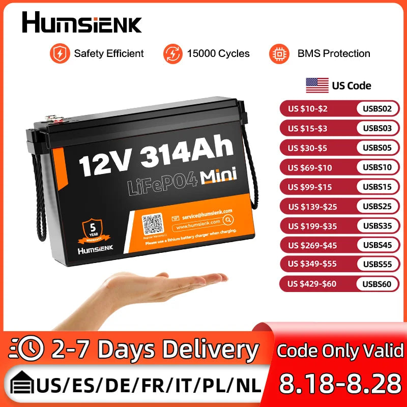 Humsienk Lithium Iron Phosphate Battery