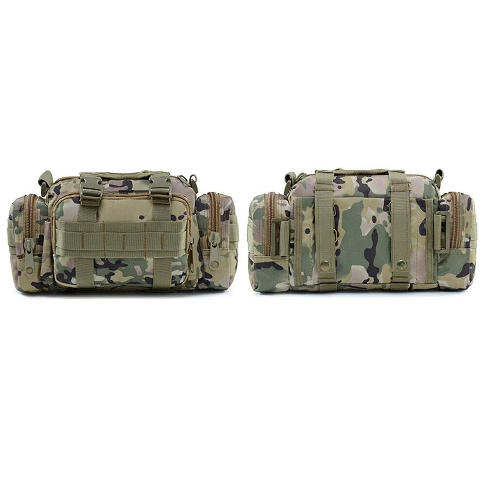 Tactical Military Molle Chest Fanny Pack Backpack