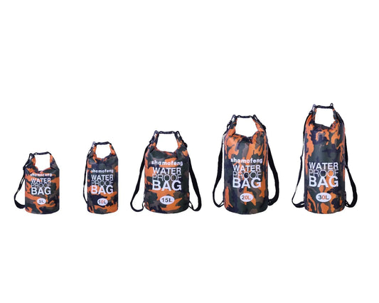 Waterproof Dry Bag Combo 20L 30L Roll Top Dry Storage Bag Boating Camping Fishing