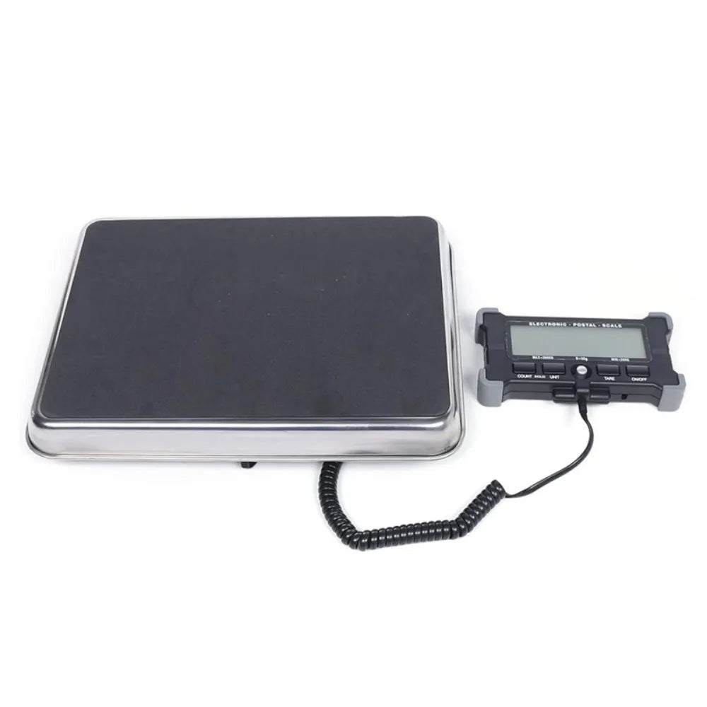 440lb Digital Scale with  Stainless Steel Platform 2 AAA Batteries Include