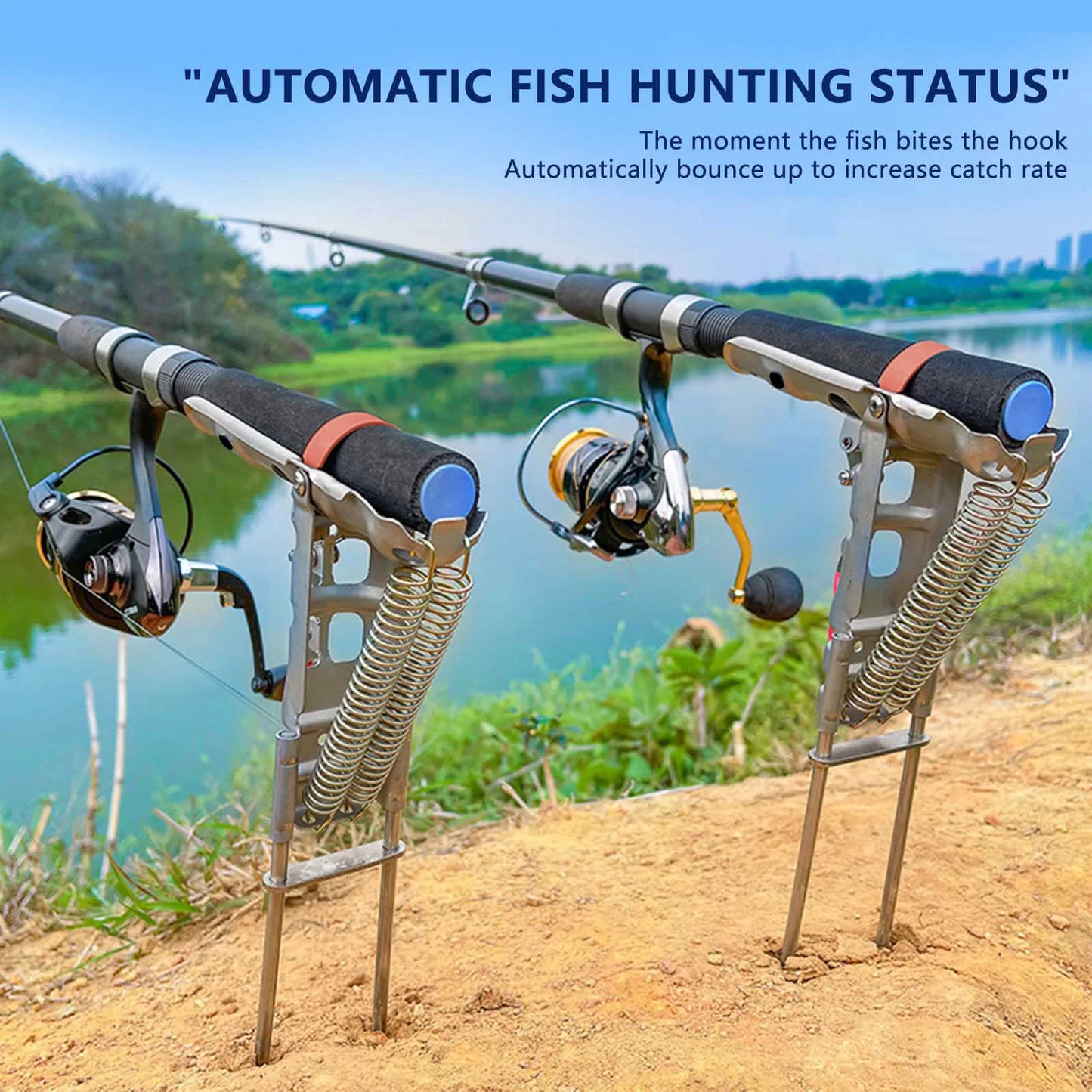 35*17cm Stainless Steel Fishing Rod holders