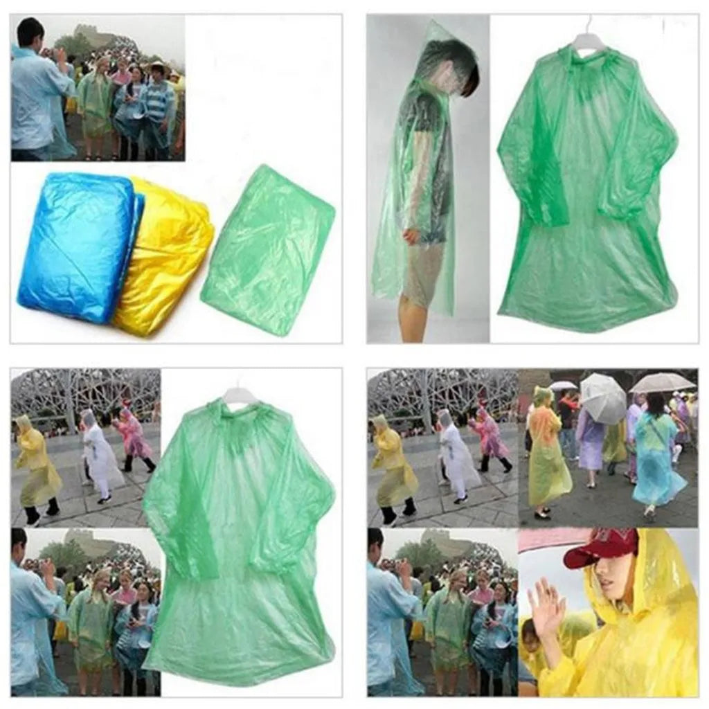 Disposable Adult Emergency Waterproof Rain Coat