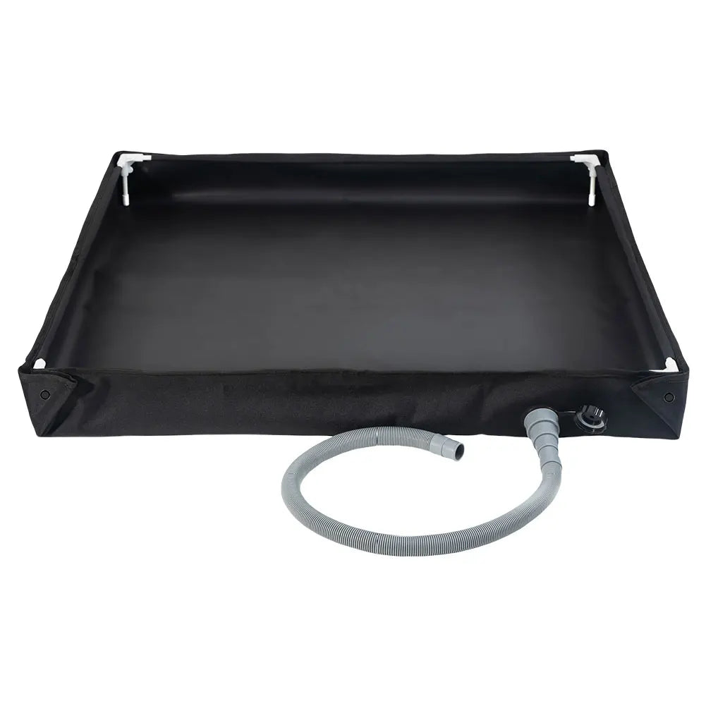 Portable Shower Pan with Drain Hose Camping Shower